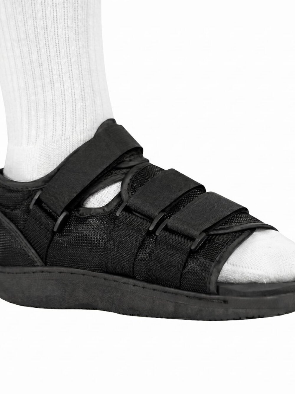 Post Op Shoe - Adjustable Orthopedic Medical Walking Boot for Broken Foot L